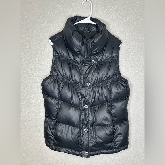PrAna Women's Molly Down Filled Full Zip Puffer Vest Black - Picture 2 of 6